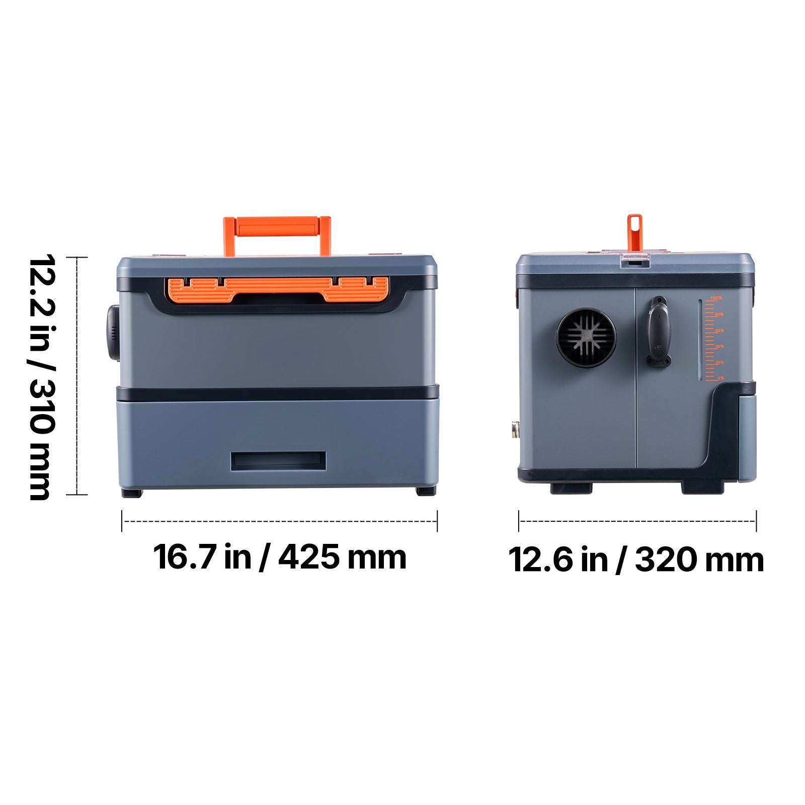 Diesel Heater, 8KW, DC 12V/24V, All in One Portable Diesel Air Heater with Bluetooth APP Control, Remote Control and LCD Screen, 5 L Fuel Tank for Trucks, Vans, RVs, Campers, and Garages