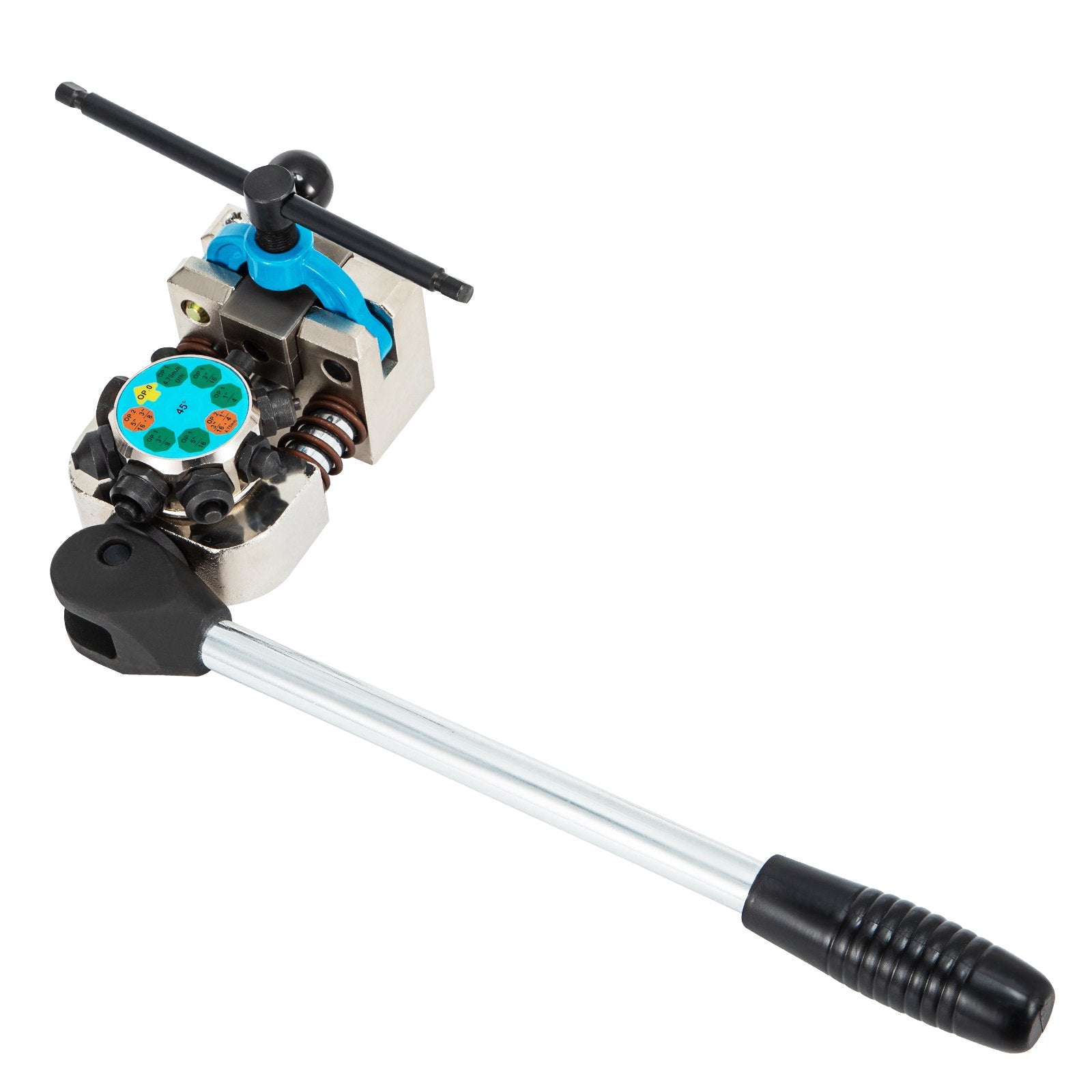 Brake Line Flaring Tool, 45 Degree Single, Double, and Bubble Flares for 3/16