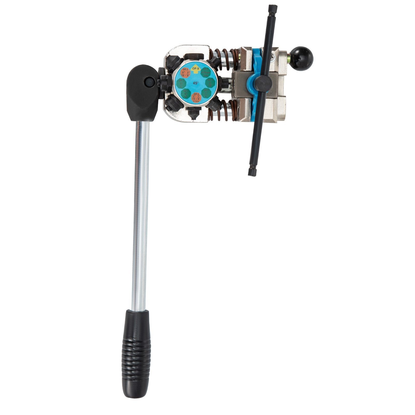 Brake Line Flaring Tool, 45 Degree Single, Double, and Bubble Flares for 3/16