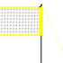 Outdoor Portable Volleyball Net System, Adjustable Height Steel Poles, Professional Volleyball Set with PVC Volleyball, Pump, Carrying Bag, Heavy Duty Volleyball Net for Backyard, Beach, Lawn