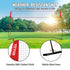 Freestanding Volleyball Training Net for Indoor or Outdoor Use, Adjustable Height Portable Net System with Carrying Bag, Professional Volleyball Practice Trainer for Hitting or Serving Drills