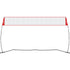 Freestanding Volleyball Training Net for Indoor or Outdoor Use, Adjustable Height Portable Net System with Carrying Bag, Professional Volleyball Practice Trainer for Hitting or Serving Drills