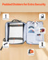 VEVOR PS5 Backpack Dual Shoulder Travel Bag for Playstation 5 PS5 Slim Nylon