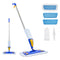 Spray Mop, with 3 Washable Pads for Dry and Wet Floor Cleaning & an 800ml Refillable Water Tank, Microfiber Dust Wet Mop & Twisted Cotton Dry Mop, Commercial Home Use for Tiles/Vinyl/Wood Floor