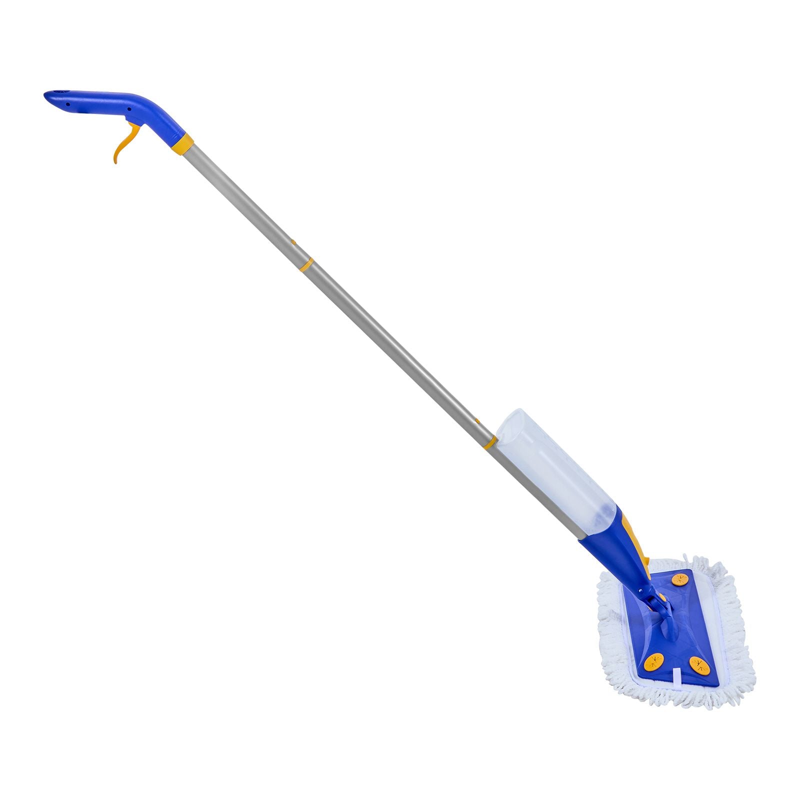 Spray Mop, with 3 Washable Pads for Dry and Wet Floor Cleaning & an 800ml Refillable Water Tank, Microfiber Dust Wet Mop & Twisted Cotton Dry Mop, Commercial Home Use for Tiles/Vinyl/Wood Floor