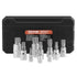 XZN Triple Square Spline Bit Socket Set 10-Piece M4-M18 Cr-V Steel Storage Case