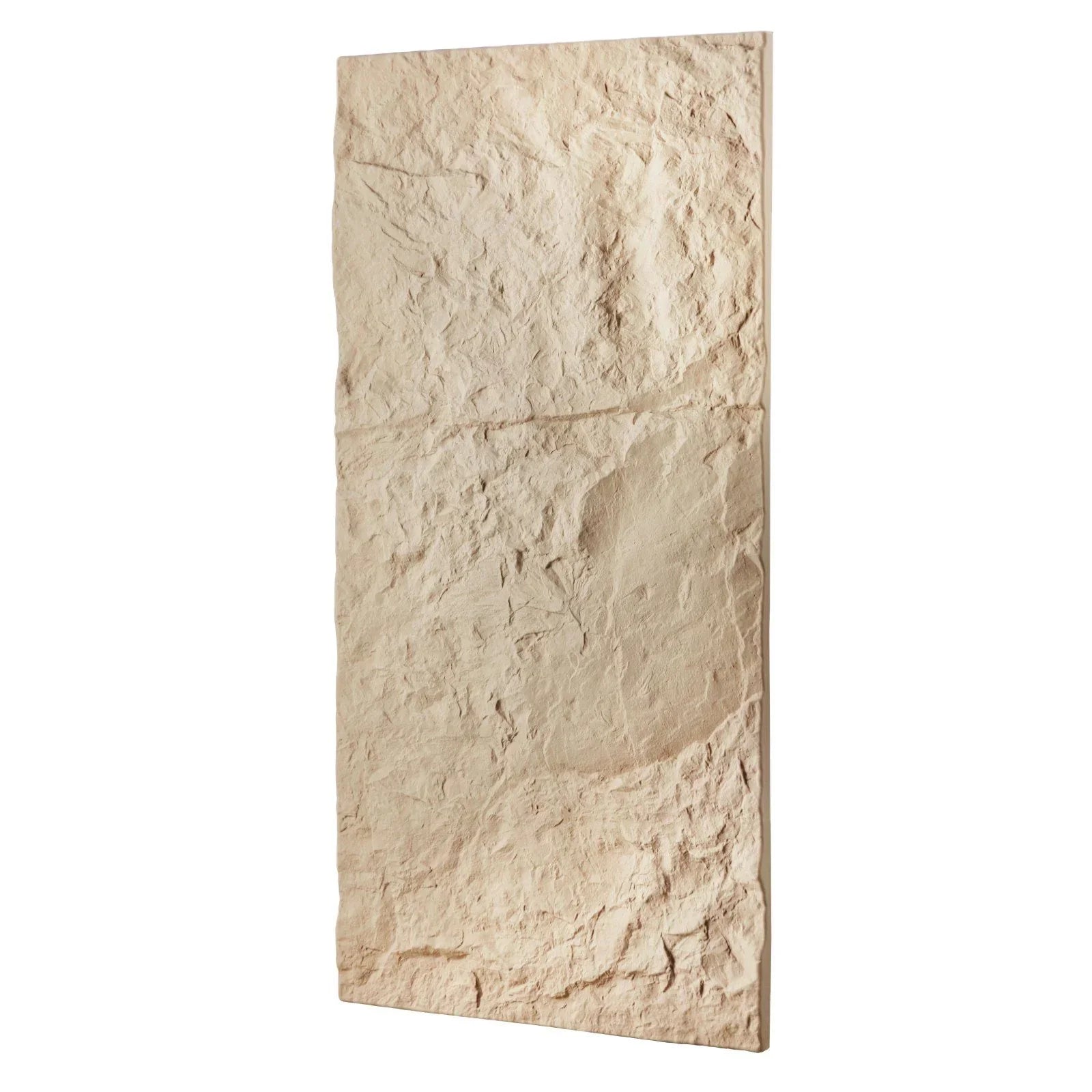 3D Wall Panels, 4 Pack 120 x 60 cm PU Natural Stone Imitation Wall Art Tiles, 2.97 m² Coverage Accent Wall Panel, Interior Home Decor for Ceiling, Bedroom, Living & Gaming Room, Stone Yellow
