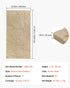 3D Wall Panels, 4 Pack 120 x 60 cm PU Natural Stone Imitation Wall Art Tiles, 2.97 m² Coverage Accent Wall Panel, Interior Home Decor for Ceiling, Bedroom, Living & Gaming Room, Stone Yellow