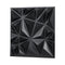 3D Wall Panels, 33-Pack 30 x 30 cm PVC Modern Art Minimalist Diamond Tiles, 2.97 m² Coverage Accent Wall Panel, Interior Home Decor for Ceiling, Bedroom, Living Room, Gaming Room, Matte Black