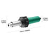 Hot Air Plastic Welder 1600W PVC TPO Vinyl Heat Gun Torch & 9 Accessories