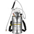 Stainless Steel Pump Sprayer 1.5 Gal – Adjustable Brass Nozzle, 1.5–4 Bar