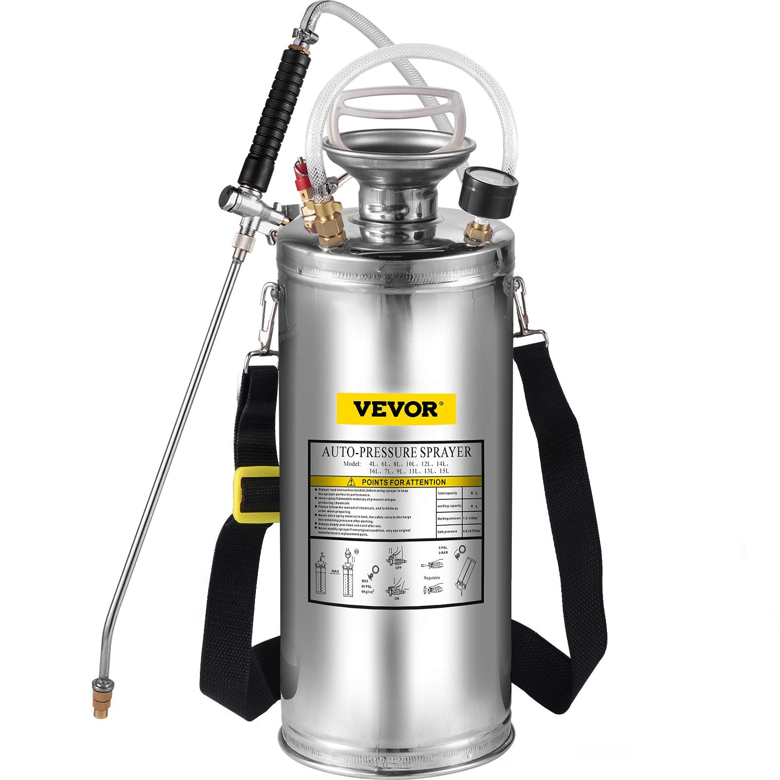 2Gal Stainless Steel Sprayer, Set with 20\