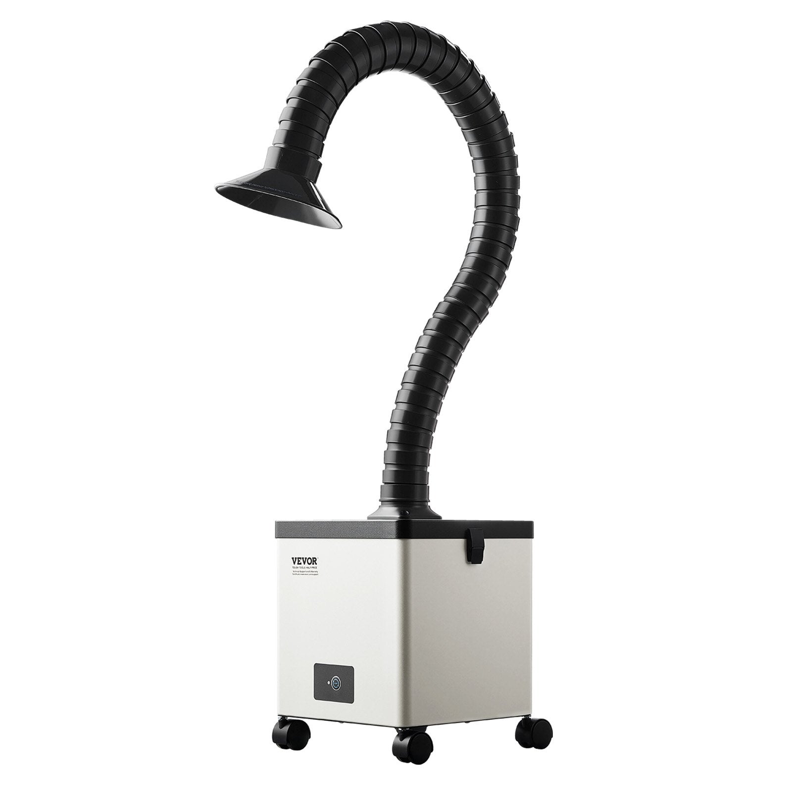 Solder Fume Extractor, 85W Brushless Soldering Smoke Absorber with 3-Stage Filters & 3-Speed Adjustment, 200m³/h Strong Suction Solder Smoke Purifier for Soldering, Engraving, DIY Welding, Salon