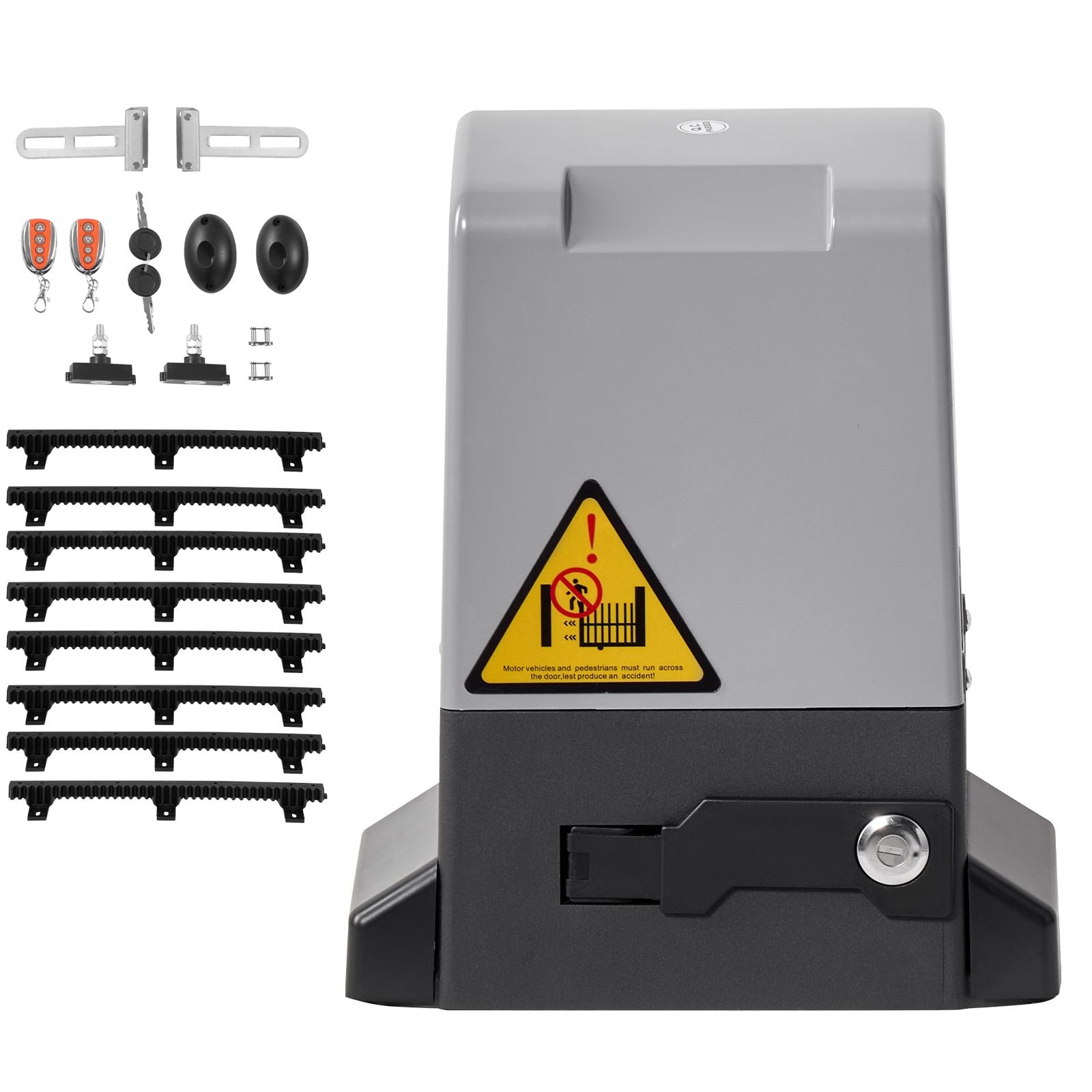 400W Electric Sliding Gate Opener 1000kg Chain Drive Infrared Sensor