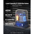 400W Electric Sliding Gate Opener 1000kg Chain Drive Infrared Sensor