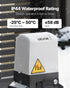 400W Electric Sliding Gate Opener 1000kg Chain Drive Infrared Sensor