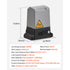 280W Electric Sliding Gate Opener 816kg Chain Drive Infrared Sensor
