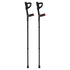 Forearm Crutches 10-Level Height Adjustable Walking Crutches 1 Pair 350LBS