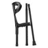 Forearm Crutches 10-Level Height Adjustable Walking Crutches 1 Pair 350LBS