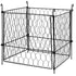 4 Pack Plant Protector from Animals, 13.4'' x 13.4'' Chicken Wire Plant Protector, Plant Cages for Outdoor Plants, Flowers & Vegetables, Keeps Bunny Chicken Squirrels Out, 16pcs Metal Mesh