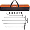 Rods Dent Puller Stainless Steel Paintless Repair Kits Hail Removal 13 PCS