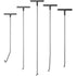 Rods Dent Puller Stainless Steel Paintless Repair Kits Hail Removal 13 PCS