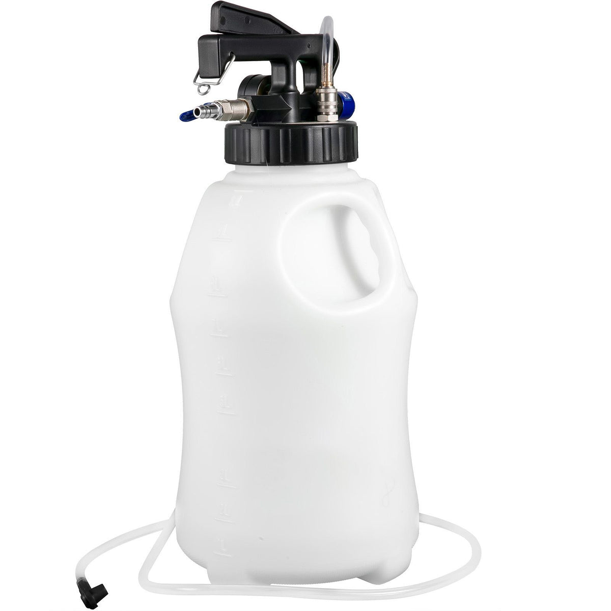 Transmission Fluid Pump 2 Way ATF Refill System Dispenser, Oil and Liquid Extractor 10 Liter Large Capacity, Automatic Transmission Fluid Pump Tool Set with 14 Pieces ATF Filler Adapters