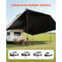 Vehicle Awning, Large 10' x 7' Shade Coverage Car Side Awning, PU2000mm UV50+ Car Awning with Extended Side Canopies and Portable Storage Bag, Suitable for Truck, SUV, Van, Campers