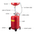 Waste Oil Drain Tank Portable Oil Drain 20 Gallon Air Operated Drainer
