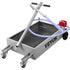 Low Profile Oil Drain Pan Truck Drain Pan 57 L with Pump Hose Casters