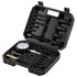 Diesel Engine Compression Tester, 18 pcs Cylinder Pressure Test Tool Kit, with 0-1000 psi Gauge and Adapters, Diesel Injector Tester Check Cylinders in Diesel Trucks, Tractors, Equipment