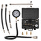 9pc Engine Compression Tester Kit 300 PSI Cylinder Pressure Gauge Adapter Set