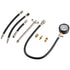 9pc Engine Compression Tester Kit 300 PSI Cylinder Pressure Gauge Adapter Set