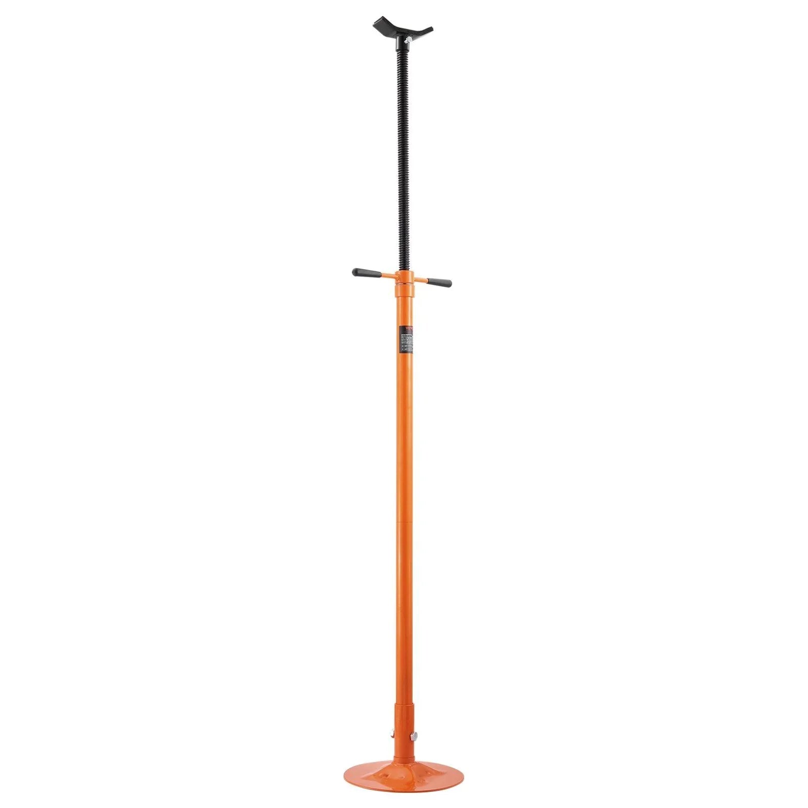 Underhoist Support Stand, 3/4 Ton Capacity Under Hoist Jack Stand, Lifting from 52.8 to 76 in, Self-Locking Threaded Screw, Bearing Mounted Spin Handle Pole Jack, Support Vehicle Components