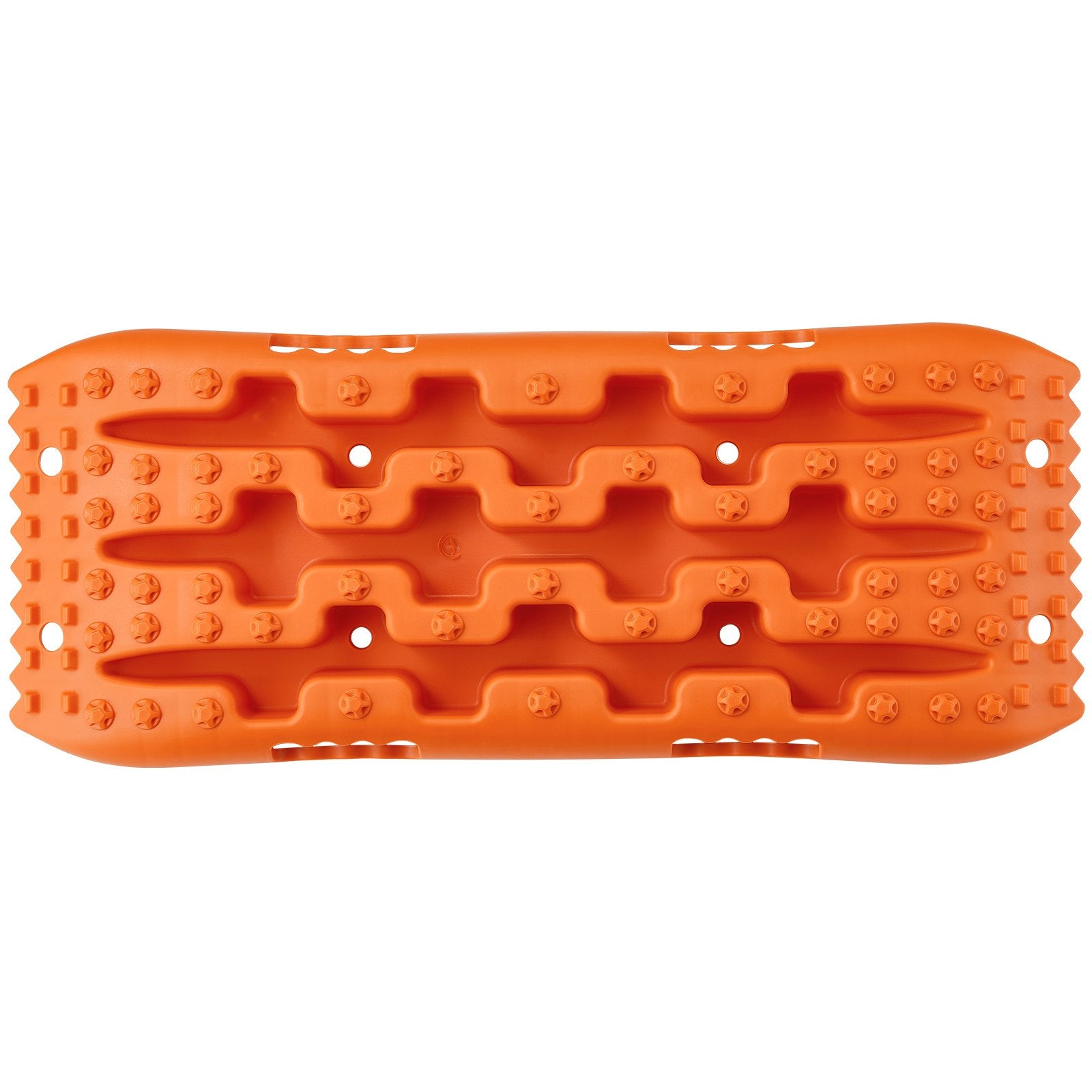 VEVOR 2PCS Traction Boards with PP for Mud Snow Sand Storage Bag Short Orange