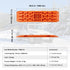 10T Recovery Traction Boards PP Off Road Sand Mud Snow Tire Mats Orange