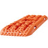 10 TON Traction Boards with PP Material, Recovery Boards for Off-road Vehicles/Cars/Pickups/SUVs/RVs, Pair Tire Traction Mats on Snow, Sand, Mud and Loose Terrain, Storage Bag, Long, Orange
