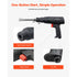 Pneumatic Air Hammer 2700BPM Air Chisel with 4 Long Barrel Chisels