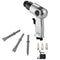 Pneumatic Air Hammer 4500BPM Air Chisel with 4 Round Shank Chisels
