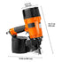CN83N Coil Siding Nailer 50mm to 83mm 15 Degree Pneumatic Nail Gun