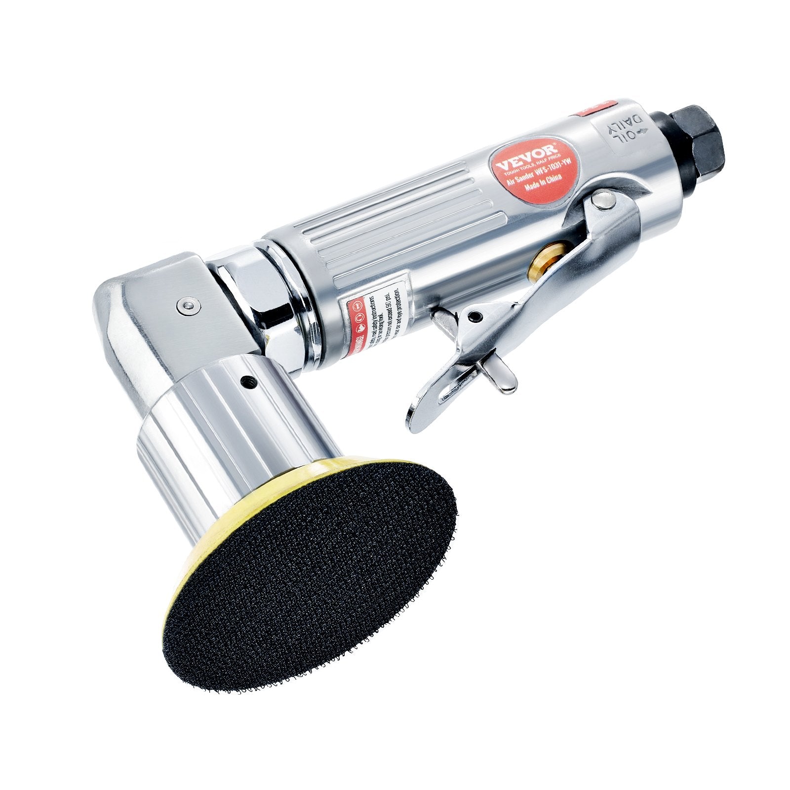 58PCS Air Sander Kit 1/2/3in Random Orbital Air Sander Polisher 15000r/min