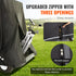 4 Passenger Golf Cart Cover 600D Waterproof UV Dustproof Full Cover Black