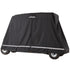 4 Passenger Golf Cart Cover 600D Waterproof UV Dustproof Full Cover Black