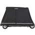 VEVOR 4 Passenger Golf Cart Cover, 600D Polyester Full Cover, Universal Fits for Most Brand Club Car Covers, Waterproof, Sunproof, and Dustproof Outdoor Golf Cart Cover with Three Zipper Doors, Black