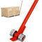 Prylever Bar 3T Capacity Steel Pry Lever Bar Heavy Duty with Wheels Prylever with 1.8 m Length Handle
