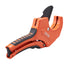 VEVOR PVC Pipe Cutter, 0-2-1/2" O.D. Ratcheting PVC Pipe Cutter, Heavy Duty Tube Cutting Tool with Spare SK5 Blade for PVC, CPVC, PP-R, PEX, PE, Rubber Hoses