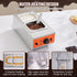 Chocolate Tempering Machine 2 Tank 800W Stainless Steel Melting Pot TEMP Control