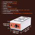 Chocolate Tempering Machine 2 Tank 800W Stainless Steel Melting Pot TEMP Control