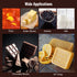 VEVOR Chocolate Tempering Machine, 2 Tanks Chocolate Melting Pot with TEMP Control, 800W Stainless Steel Electric Commercial Food Warmer For Chocolate/Milk/Cream Melting and Heating