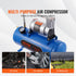 12V Air Compressor with Tank 1.6 Gallon/6 L, Train Horn Air Compressor, 120 psi Working Pressure Onboard Air Compressor System for Train Air Horns, Inflating Tires, Air Mattresses